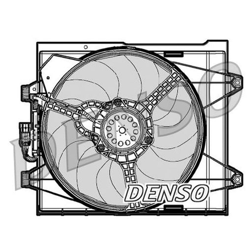 Denso Engine Cooling Fan fits Fiat 500 2007 on 1.2 1.3 1.4