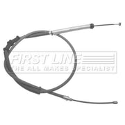First Line Handbrake Cable Right Rear fits Fiat Grande Punto 2005 on 1.2