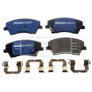 Borg & Beck Front & Rear Brake Discs & Pads fits Hyundai Ioniq 2016-2022 1.6
