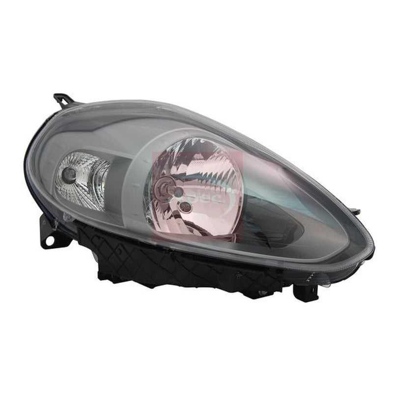 Apec Headlight Headlamp H4 Left fits Abarth Punto 2012 on 1.4
