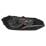 Apec Headlight Headlamp Left fits VW Polo VI 2017-2021 1.0 1.6 2.0