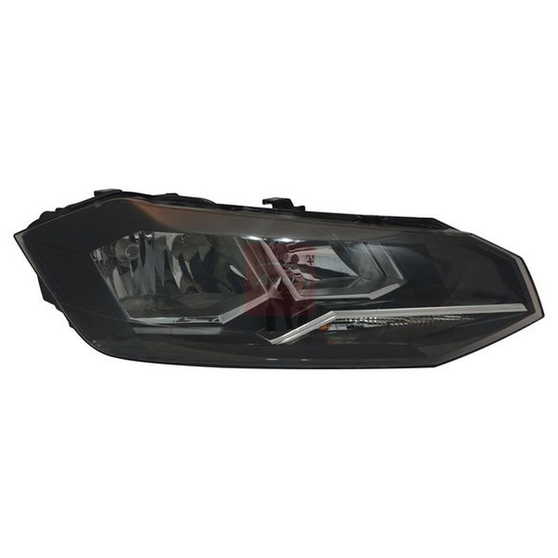 Apec Headlight Headlamp Left fits VW Polo VI 2017-2021 1.0 1.6 2.0