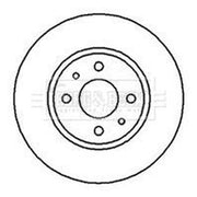 Borg & Beck Front & Rear Brake Discs & Pads fits Fiat Panda 2014-2015 0.9 1.3