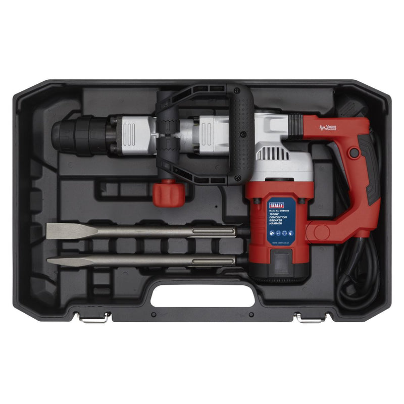 Sealey Demolition Breaker Hammer SDS MAX 1300W DHB1300 Sealey  - Dynamic Drive