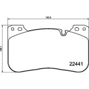 Brembo 4 x Front Brake Pad Set fits BMW 2 2022 on