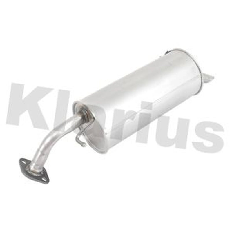 Klarius Box With Tail Pipe Rear fits Hyundai Getz 2002-2010 1.1 1.3 1.4 1.6