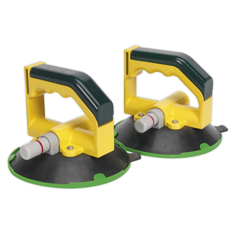 Sealey Vacuum Suction Cup 150mm Pair AK98943 Sealey - Dynamic Drive