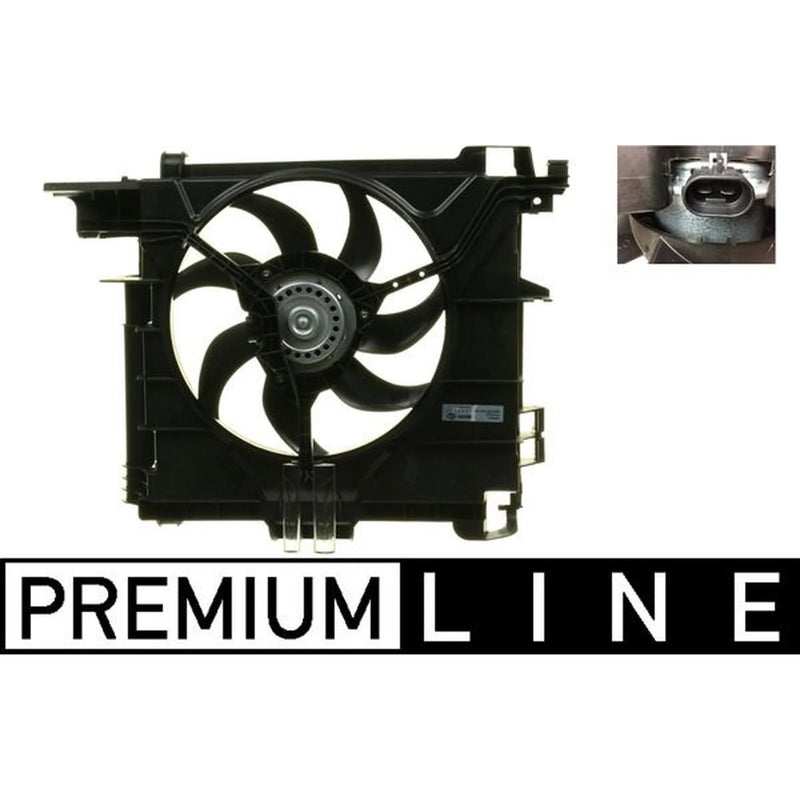 Mahle Engine Cooling Fan fits Smart Fortwo 2007-2013