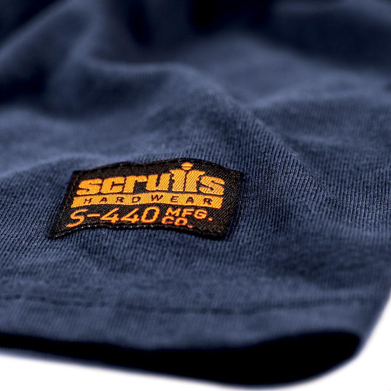 Scruffs Worker T-Shirt Navy M Scruffs - Dynamic Drive
