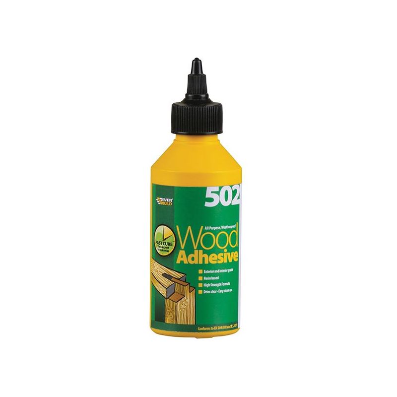Everbuild Sika 502 All Purpose Weatherproof Wood Adhesive 250ml Everbuild Sika - Dynamic Drive