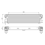 Valeo Intercooler (Charge Air Cooler) 818311