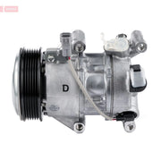 Denso Air Conditioning Compressor fits Toyota Yaris Hatchback 2014-2020 1.0 1.4