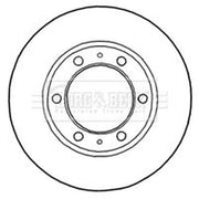Borg & Beck Front Brake Discs & Pads fits Toyota Hilux Vigo VII Pickup 2005-2015