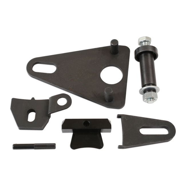 Laser Flywheel/Front Pulley Locking Tool Kit - for Renault, for Nissan 6812 Laser - Dynamic Drive