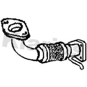 Klarius Exhaust Pipe OD fits Honda Cr-V III 2007-2012 2.2