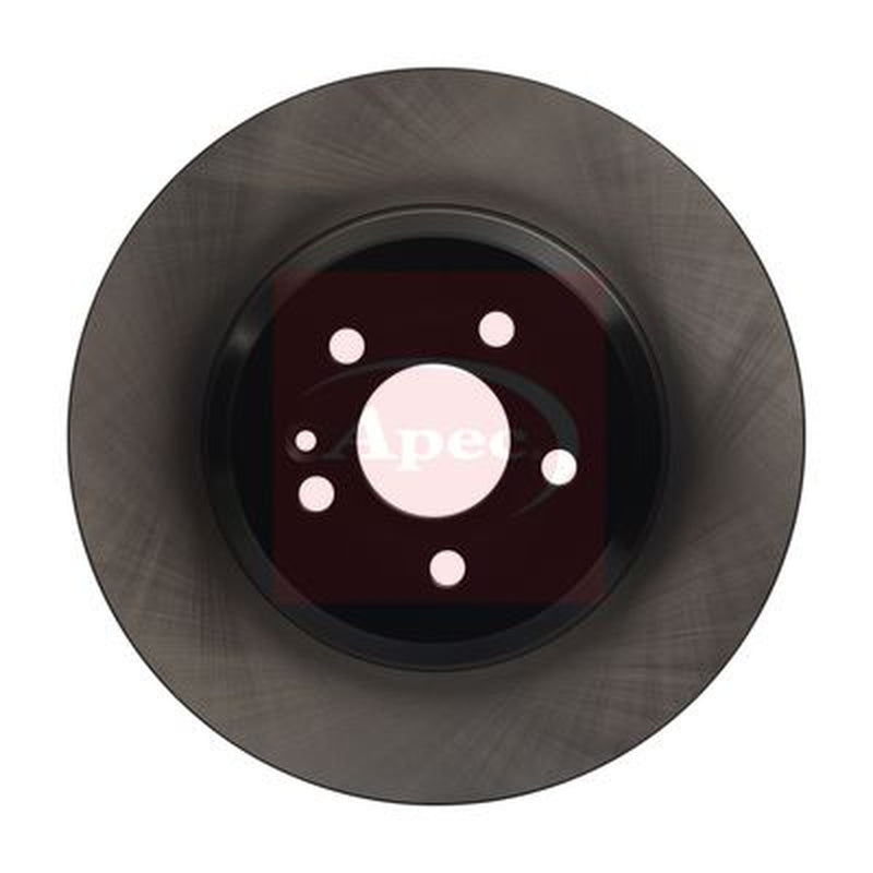 Apec 2 x Solid Brake Discs fits Mercedes-Benz M-Class 1998-2005