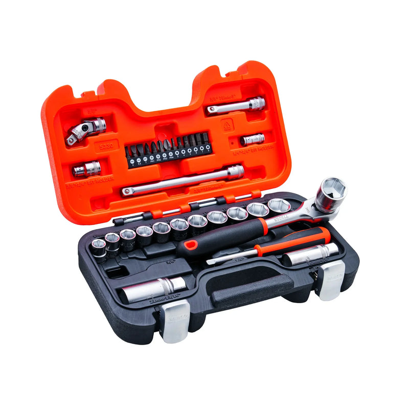 XMS Bahco 3/8in Drive Socket Set - S330