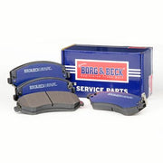 Borg & Beck Front & Rear Brake Discs & Pads fits Jeep Cherokee 2001-2008