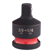 Milwaukee SHOCKWAVE Impact Socket Adaptor 3/8" to 1/4" Milwaukee - Dynamic Drive