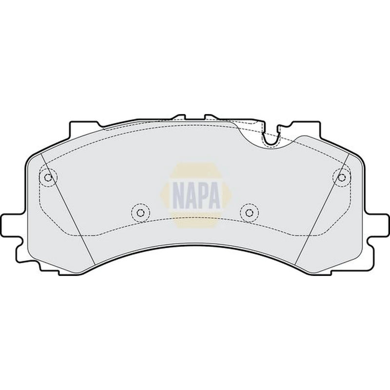NAPA Front Brake Pad Set fits Audi A6 C8 2019-2021