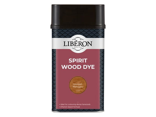 Liberon Spirit Wood Dye Georgian Mahogany 1 litre Liberon - NN4 Online