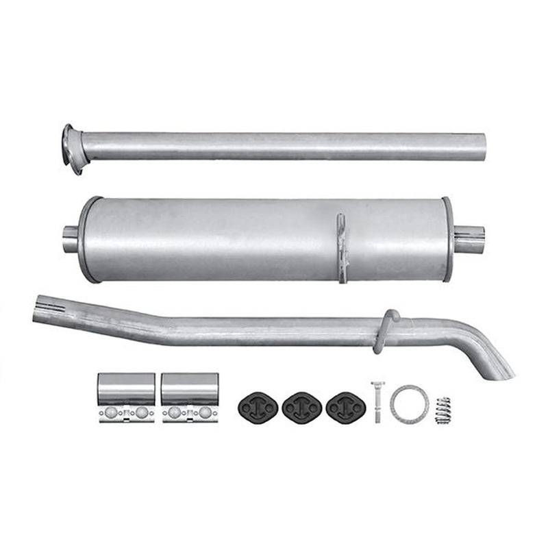 Hella End Silencer Rear fits Mercedes-Benz A-Class 1997-2004