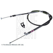 Blue Print Handbrake Cable Right Rear ADT346114