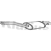 Klarius Box With Tail Pipe Rear fits Mercedes-Benz Sl 1971-1985