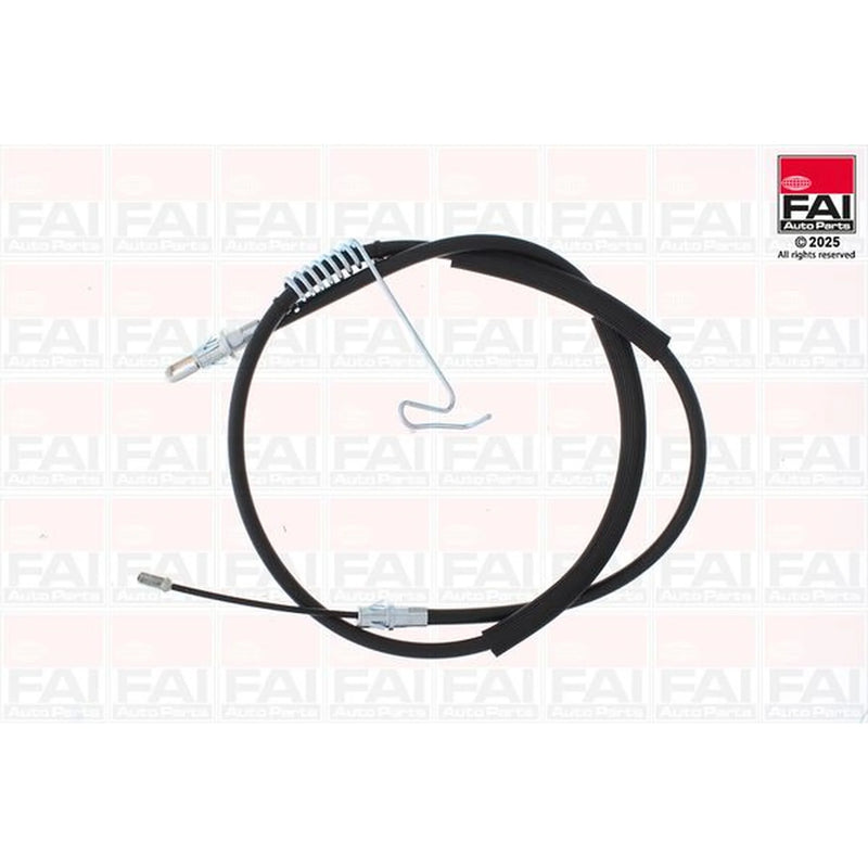 FAI Handbrake Cable Left Rear fits Ford Transit 2006-2014 2.2 2.3 2.4