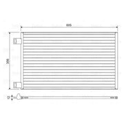 Valeo Air Conditioning Condenser 822553