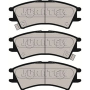 Juratek Front Brake Pad Set fits Hyundai Amica / Atoz 1998-2002 1.0