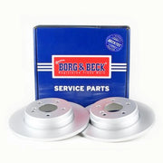 Borg & Beck Front & Rear Brake Discs & Pads fits Mercedes-Benz E-Class T-Model
