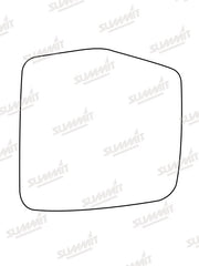 Summit Stick-On Standard Mirror Glass fits Citroen Jumpy RHS Summit - Bars 4 Cars