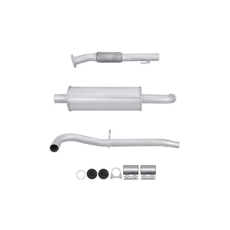 Hella End Silencer Rear fits Fiat Doblo 2001-2002 1.6