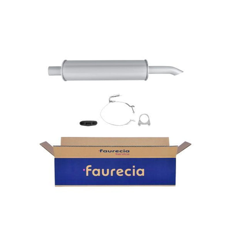 Hella End Silencer Rear fits Opel Kadett E 1984-1993 1.2 1.3 1.4 1.6 1.7
