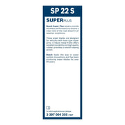 Bosch Twin Spoiler Wiper Blade 550mm — SP22S fits Alfa Romeo 145 1994-2001