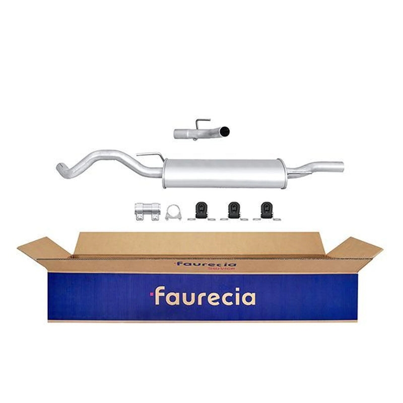 Hella End Silencer Rear fits VW Golf 1991-1997 1.4 1.6 1.8 1.9