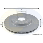 Comline Front & Rear Brake Discs & Pads fits Alfa Romeo Mito 2008-2018 0.9 1.4