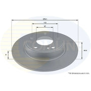 Comline Front & Rear Brake Discs & Pads fits Mercedes-Benz B-Class Sports Tourer