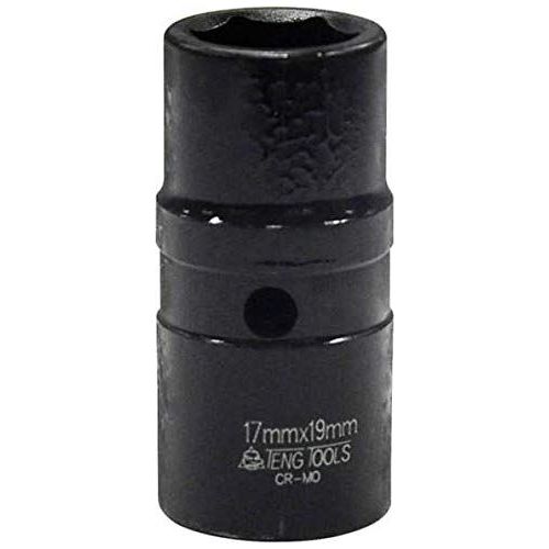 Teng Tools 1/2" Double Ended Impact Socket Metric 17 x 19mm Teng Tools - Dynamic Drive