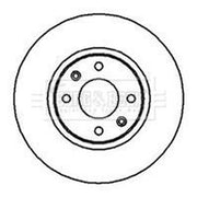 Borg & Beck Front Brake Vented Discs & Pads fits Peugeot 406 1995-2004