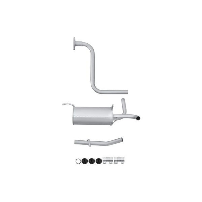 Hella End Silencer Rear fits Daewoo Matiz 1998 on 0.8