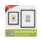 Command™ Picture Hanging Strips Set, Medium & Large (Pack 12) Command™ - Dynamic Drive