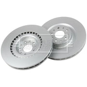 Borg & Beck Front & Rear Brake Discs & Pads fits Fiat 500L 2013-2014 1.4 1.6