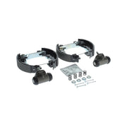 Bosch Brake Shoe Set Axle Kit fits Citroën Ax 1986-1998 1.3 1.4