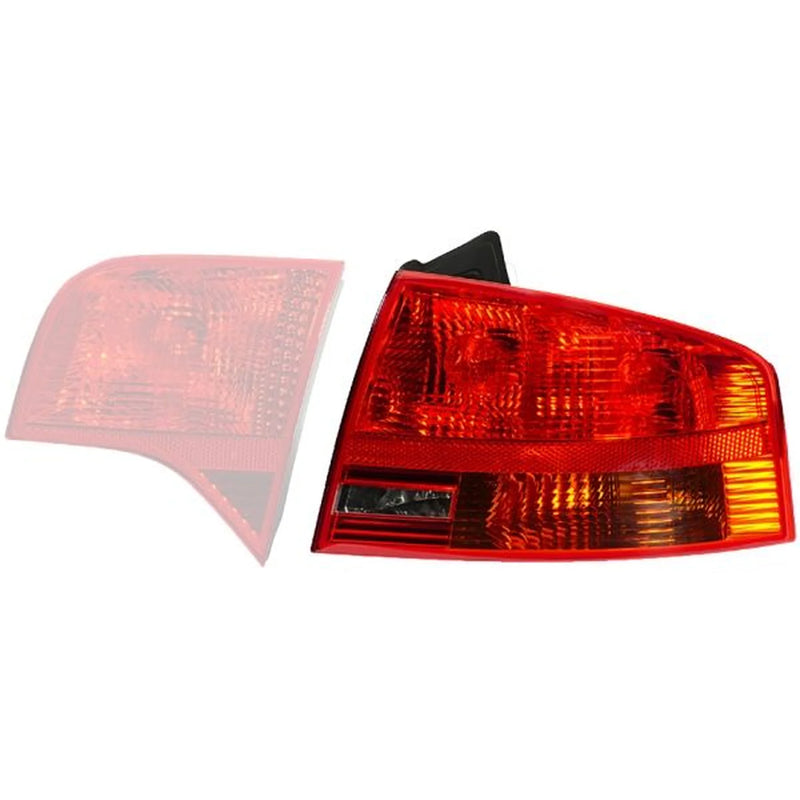 Hella Tail Light / Lamp P21W Left fits Audi A4 B7 2004-2008