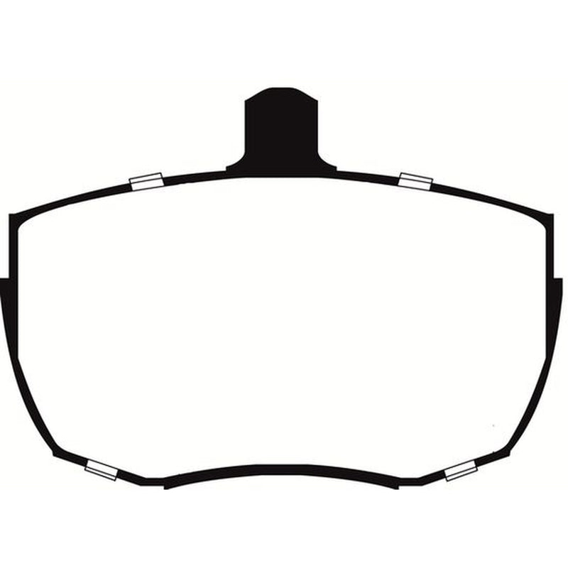 Abtex Front Brake Pad Set fits Iveco Daily II 1989-1998