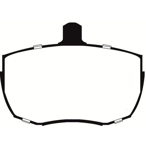 Abtex Front Brake Pad Set fits Iveco Daily II 1989-1998
