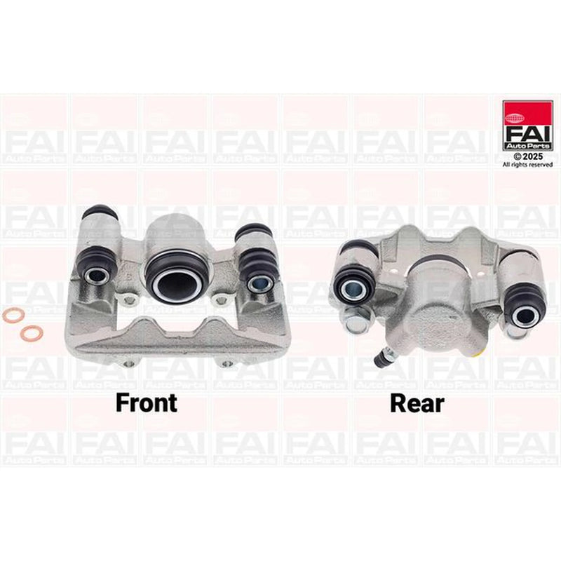 FAI Brake Caliper Assembly Rear Left fits Toyota Rav 4 2000-2005 1.8 2.0