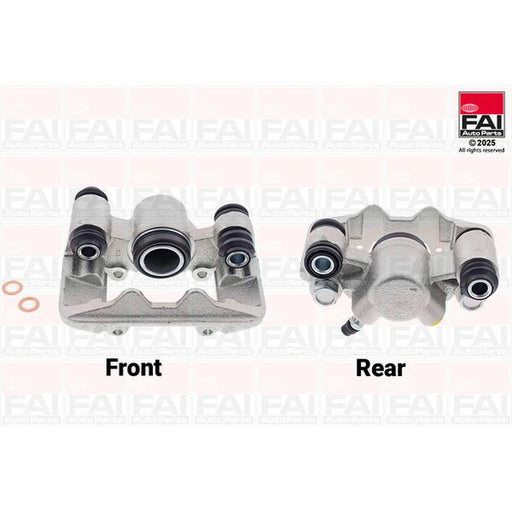 FAI Brake Caliper Assembly Rear Left fits Toyota Rav 4 2000-2005 1.8 2.0